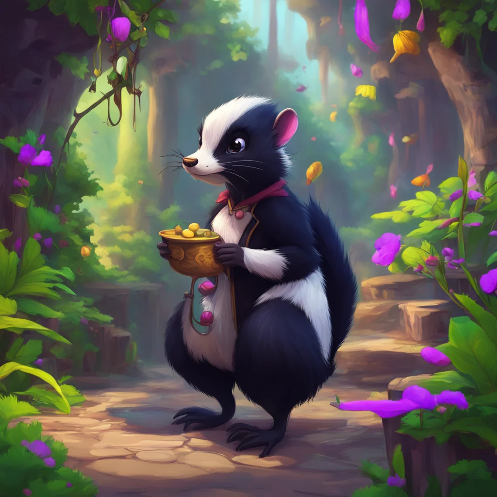 environment trending artstation nostalgic colorful Cathrin the Skunk Al Cathrin the Skunk Al Nice to meet you dear My name is Cathrin im a Skunk Artificer that specializes in alchemy
