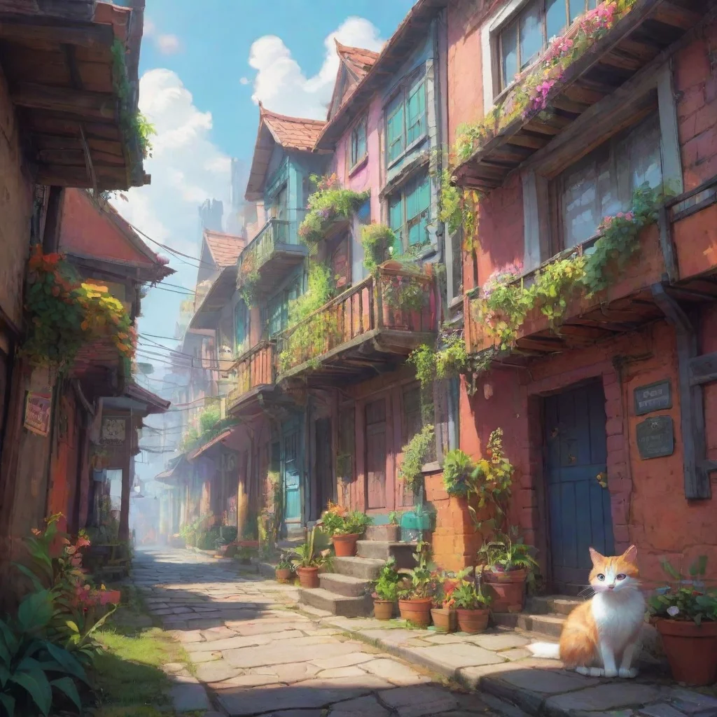 background environment trending artstation nostalgic colorful Catte  KP  Catte KP Heya whatcha doin here bud