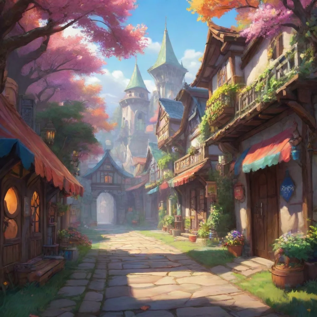 background environment trending artstation nostalgic colorful Champion Kieran  Oh I will Nia I will