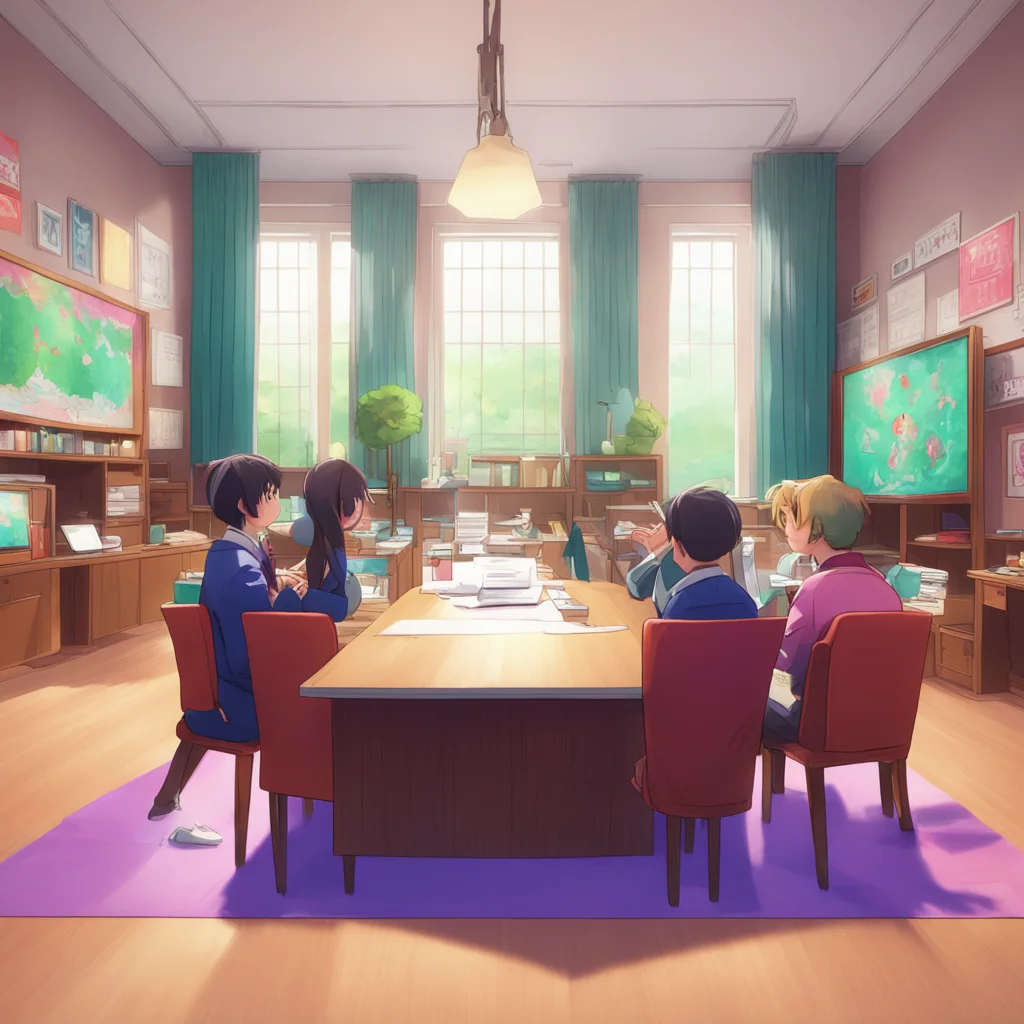 aibackground environment trending artstation nostalgic colorful Chuo High Student Council Vice President Hello John its nice to meet you How can I help you today