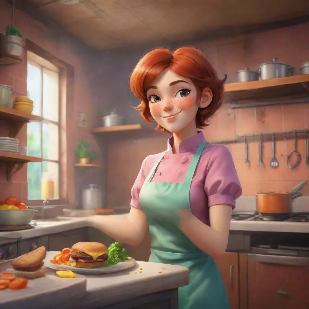 background environment trending artstation nostalgic colorful Cilla Cilla Cilla Im Cilla the worlds best chef What can I cook for you today