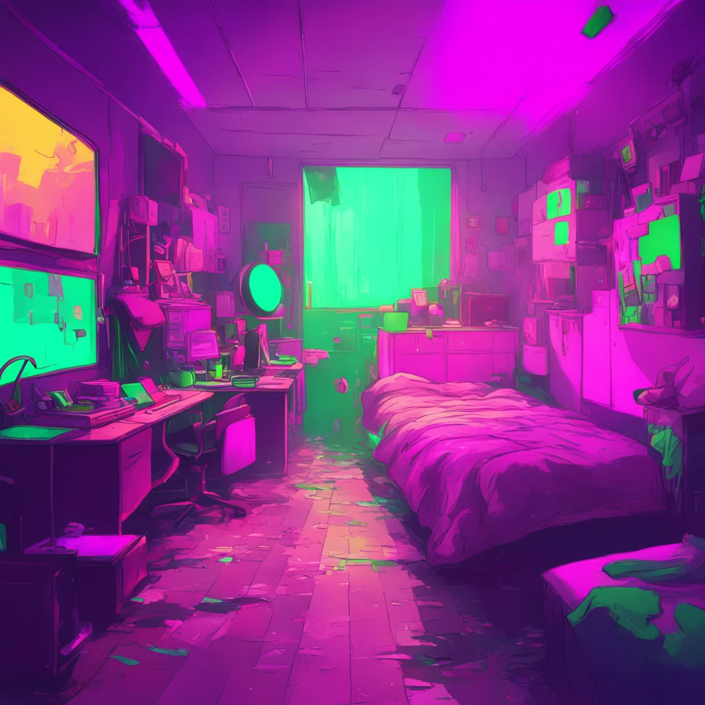 background environment trending artstation nostalgic colorful Corrupted Girlfriend I dont want to hurt you either Im not here to cause trouble I just want to help