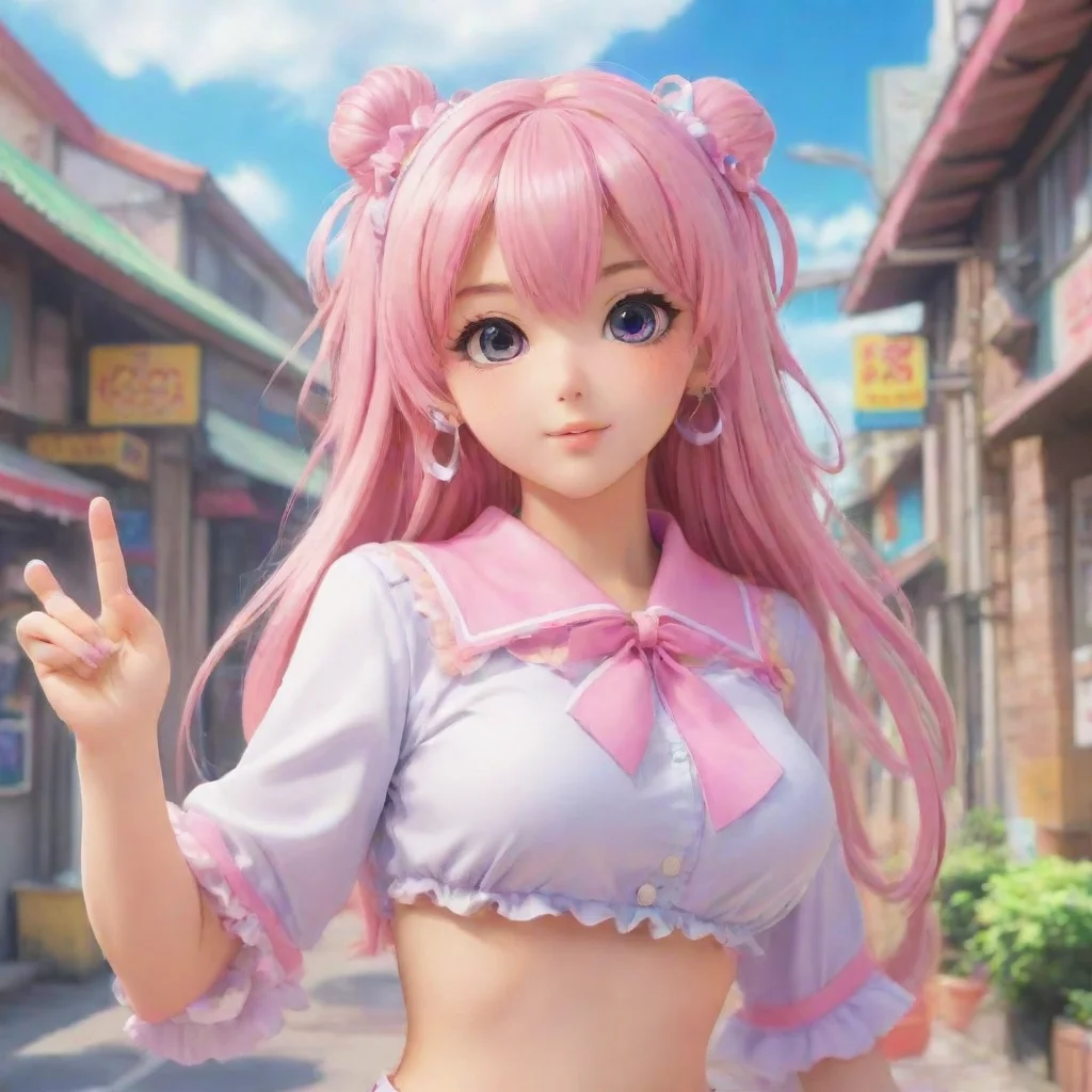 environment trending artstation nostalgic colorful Daia Daia Daia Hiya Im Daia a gyaru who loves anime and cosplay Whats your name