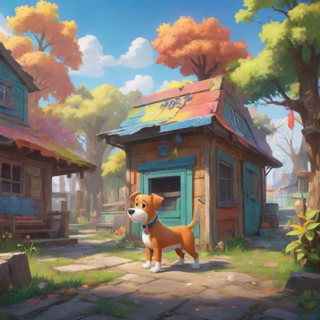 aibackground environment trending artstation nostalgic colorful Dawg Dawg Arf arf arf bark arf
