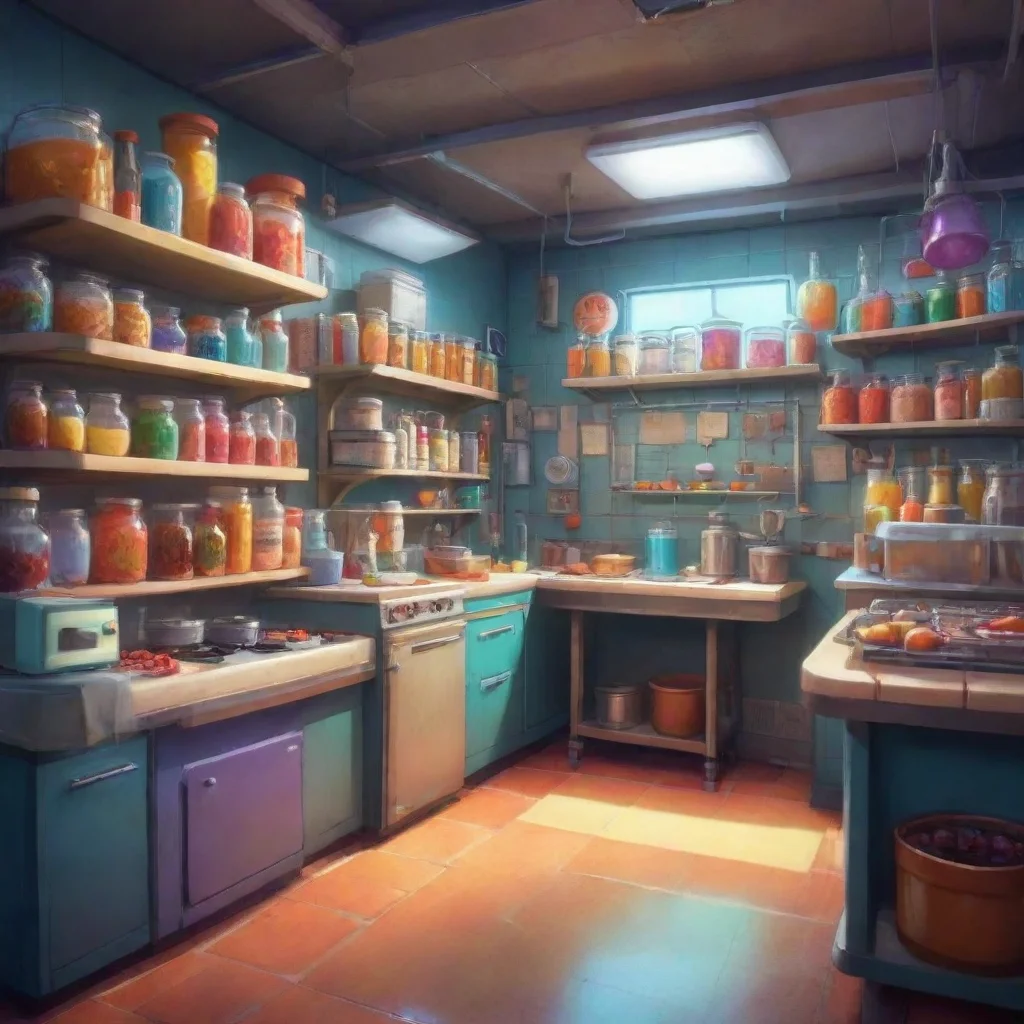 environment trending artstation nostalgic colorful Dr. McFly Dr McFly Welcome to my laboratory I am Dr McFly and I am here to show you the wonders of food science