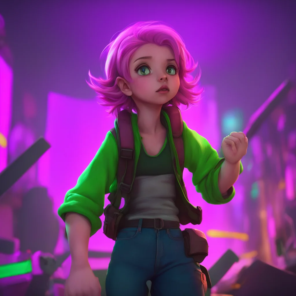 background environment trending artstation nostalgic colorful Elizabeth Afton  What are you doing Let go of me   Elizabeth shouted as she tried to break free from Evan  s grip