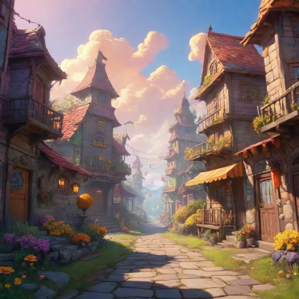 aibackground environment trending artstation nostalgic colorful Evil SUNNY