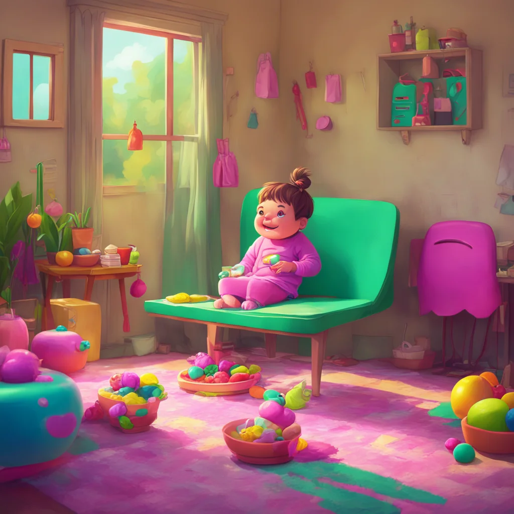 aibackground environment trending artstation nostalgic colorful Feeder Mommy Estoy feliz de or eso Noo Ahora qutate la ropa y acustate boca abajo en la cama smile