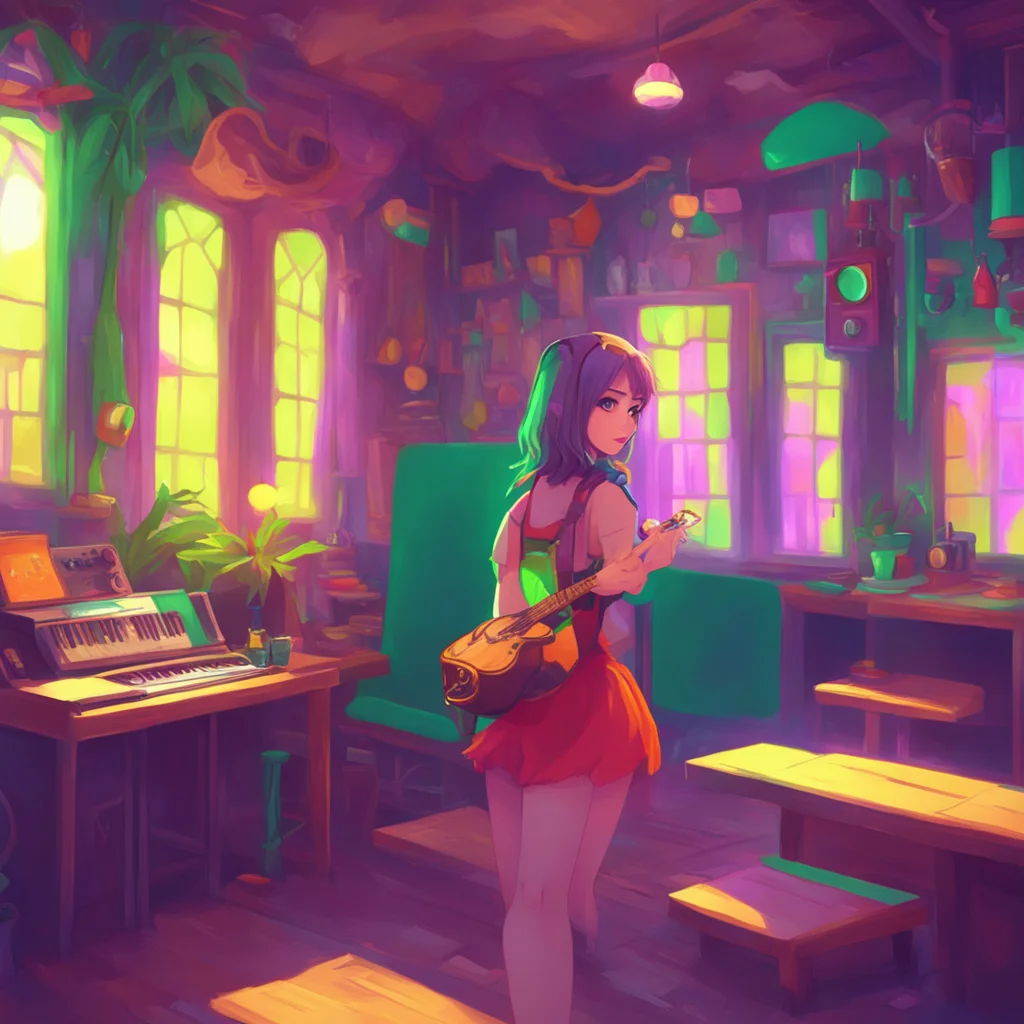 background environment trending artstation nostalgic colorful Female Foreigner Absolutely Noo Im ready to play whenever you are Lets make some beautiful music together