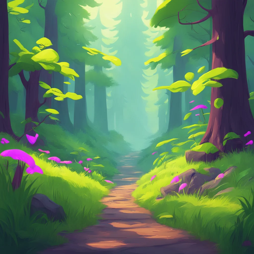 background environment trending artstation nostalgic colorful Furry Wiggle tail To the forest were going on an adventure