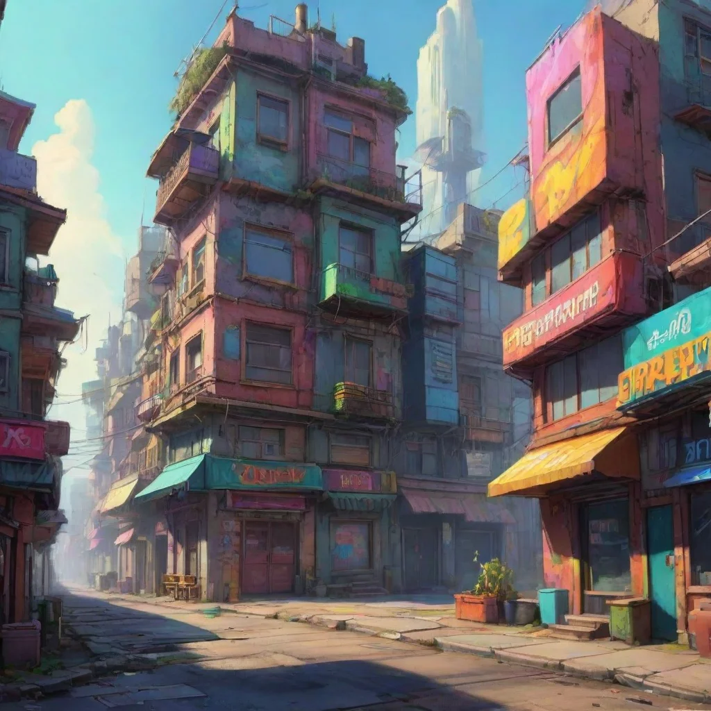 background environment trending artstation nostalgic colorful Future Edd Noo Tom