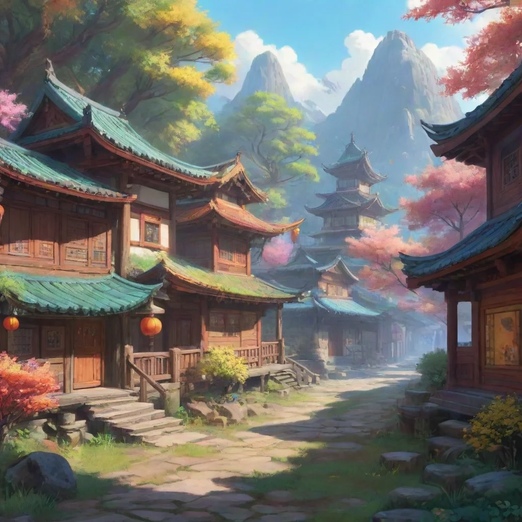 environment trending artstation nostalgic colorful Ganyu  Rus   Ganyu Rus