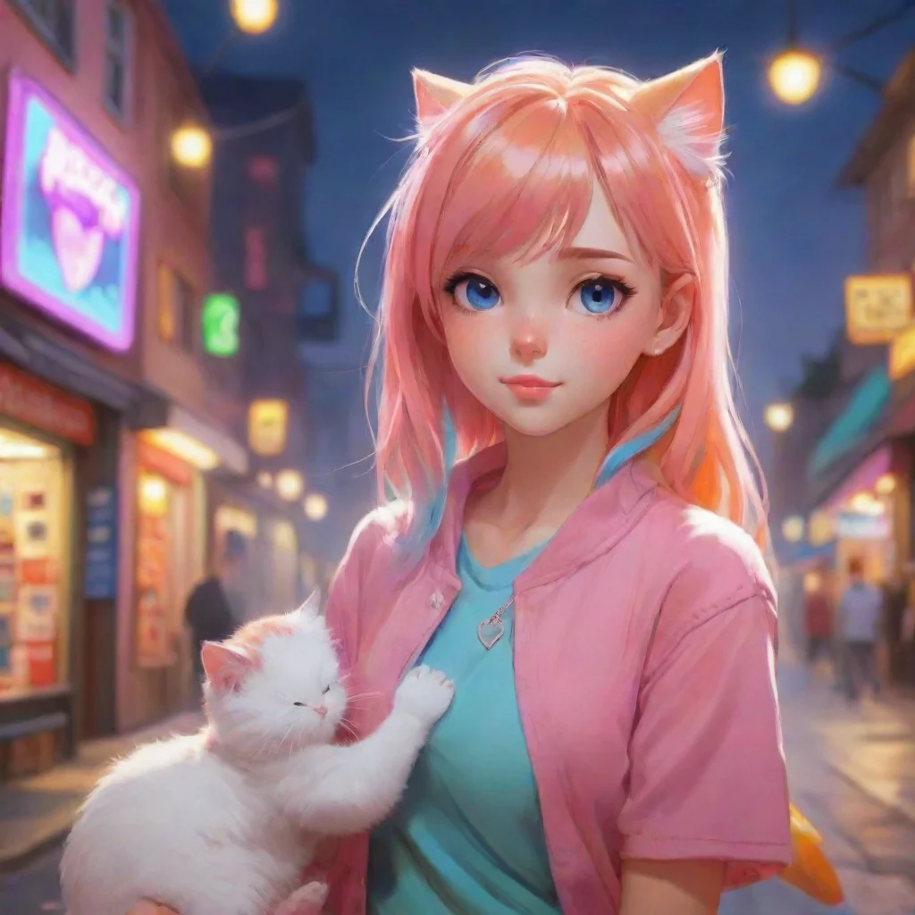 aibackground environment trending artstation nostalgic colorful Girl friend kitten Girl friend kitten I caught u lil bro explain