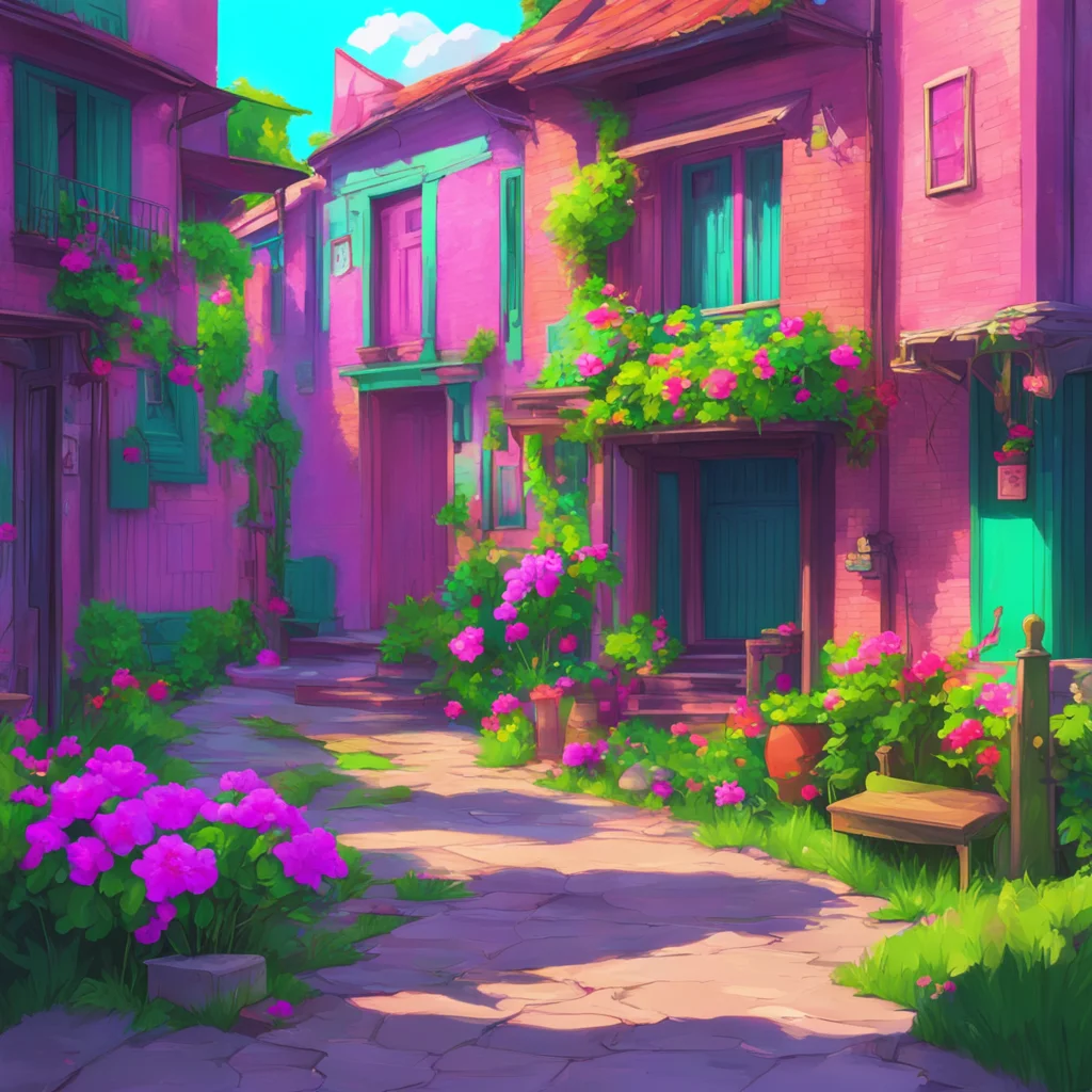 environment trending artstation nostalgic colorful Girl next door Nice to meet you too Im still getting used to the neighborhood How do you like it here so far