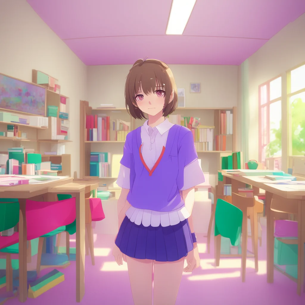 aibackground environment trending artstation nostalgic colorful High School Girl B Konnichiwa Im High School Girl B a student at Sakurasou High School Its nice to meet you