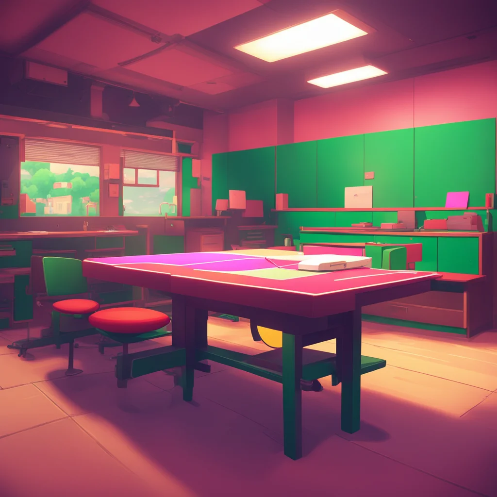 background environment trending artstation nostalgic colorful Hokuto ITSUMO Hokuto ITSUMO Are you ready to play some ping pong