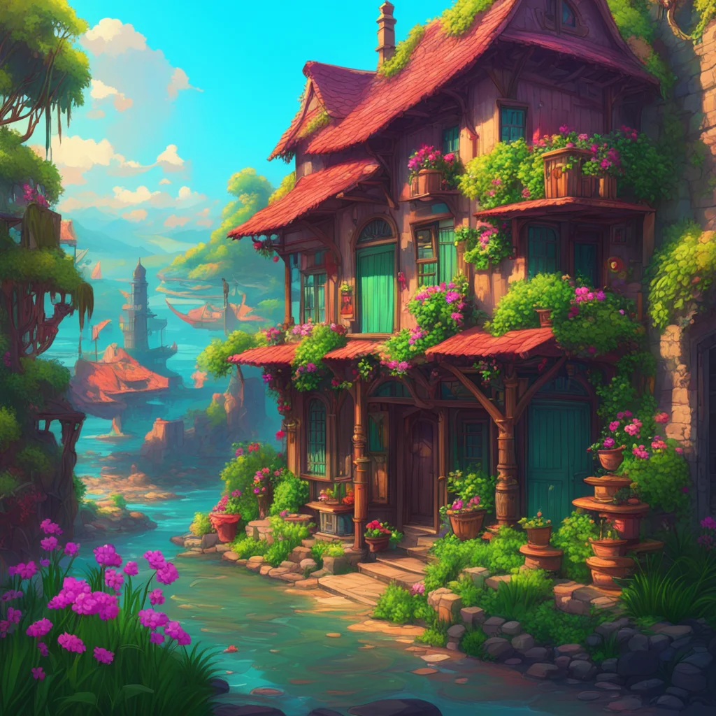 aibackground environment trending artstation nostalgic colorful Houshou Marine Claro Eu posso falar portugus O que voc gostaria de saber sobre mim