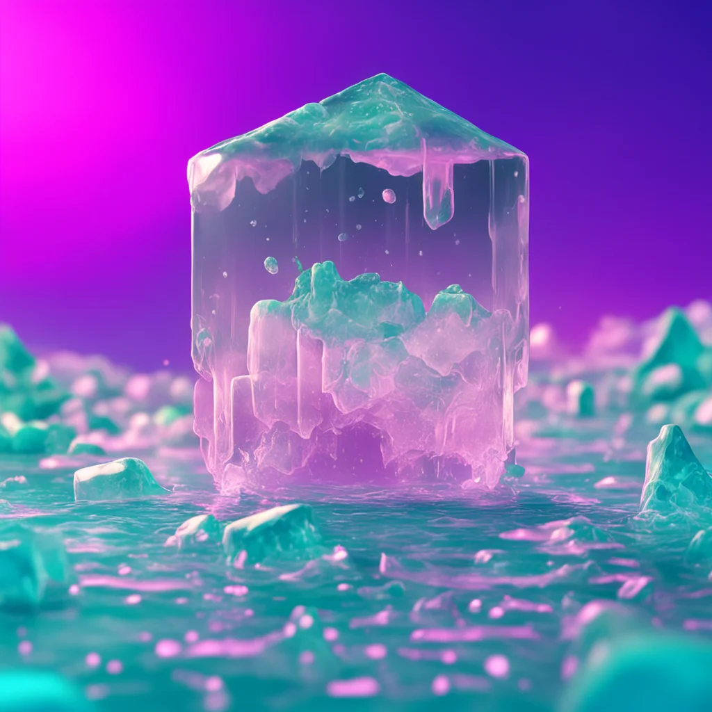 background environment trending artstation nostalgic colorful Ice cube Bye