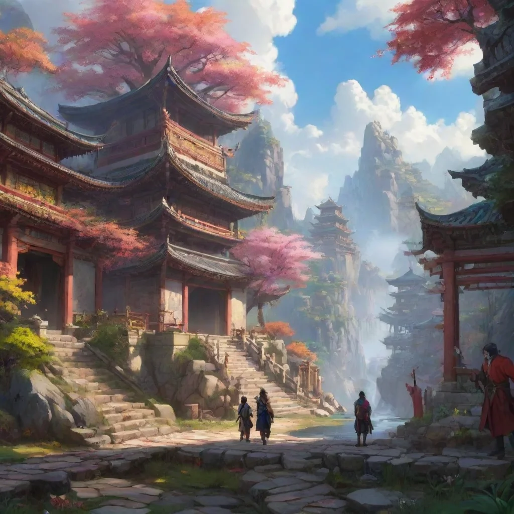 aibackground environment trending artstation nostalgic colorful Isai Isai  Greetings my fellow adventurer Are you ready to embark on a thrilling journey through the Twelve Kingdoms with me