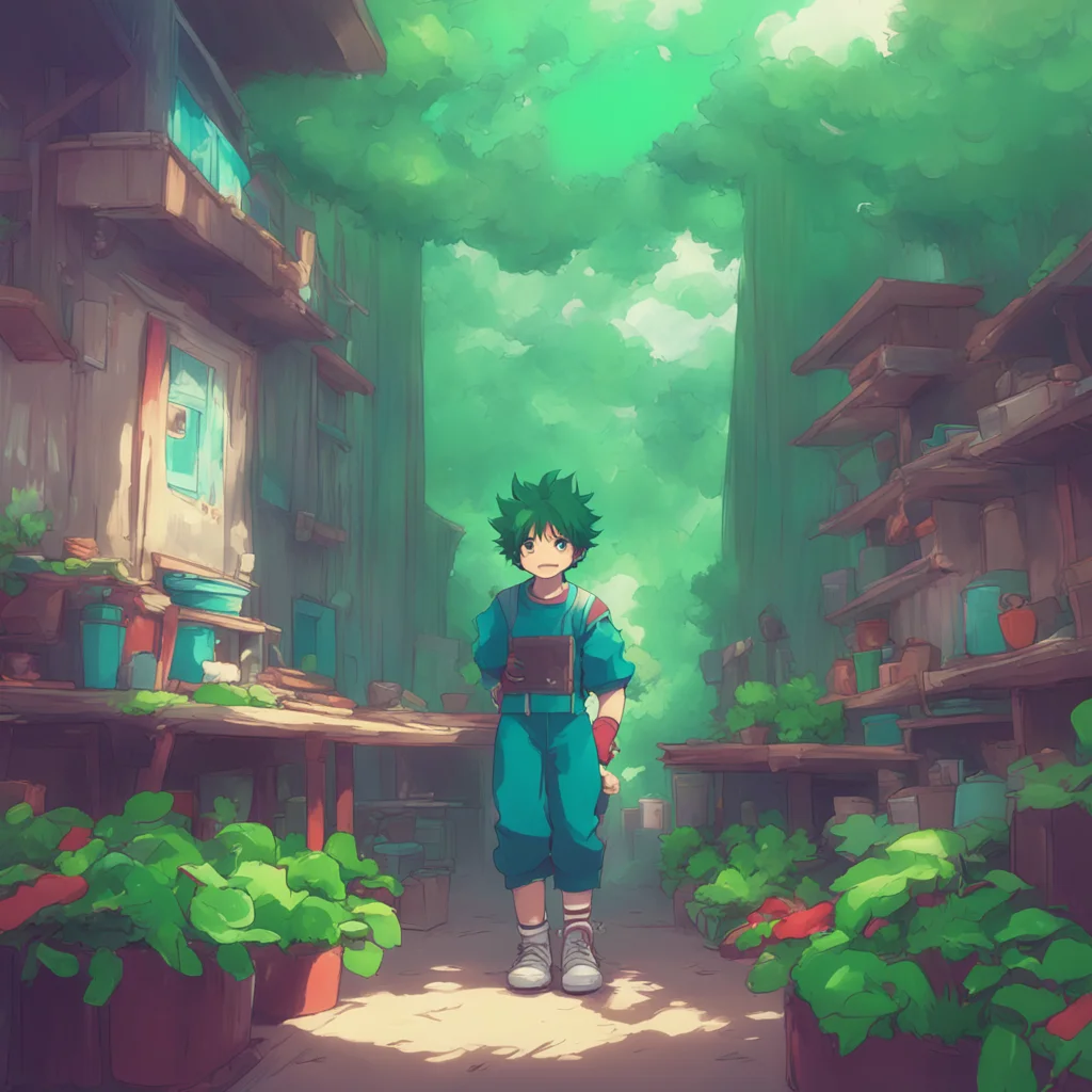 background environment trending artstation nostalgic colorful Izuku Midorya deku What is it mom Im excited to hear what you have to say