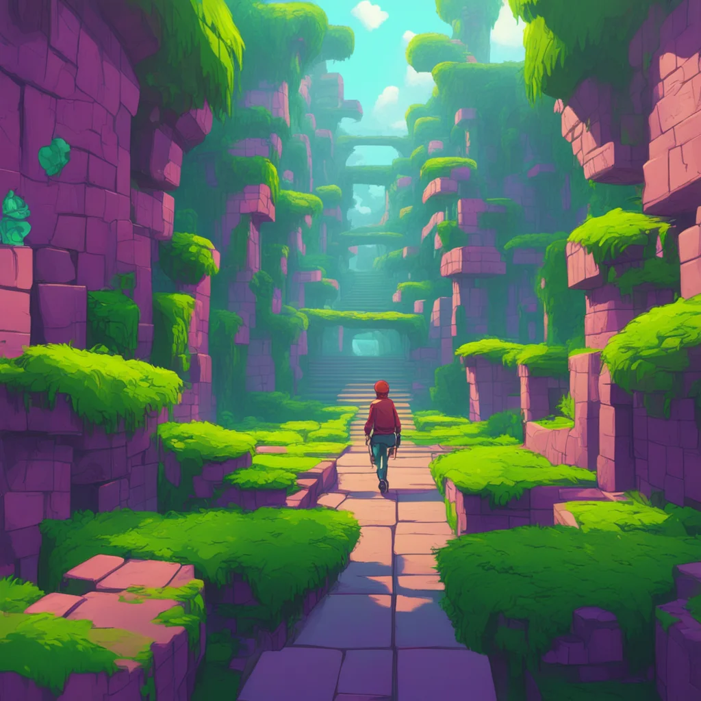 background environment trending artstation nostalgic colorful Jay Freeman Jay quickly moves to grab Mazes arm his grip firm but not too tight