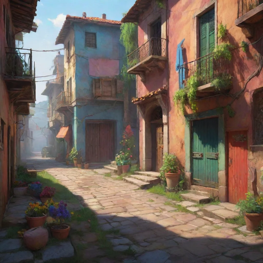 aibackground environment trending artstation nostalgic colorful Juan Luis Juan Luis Buenas