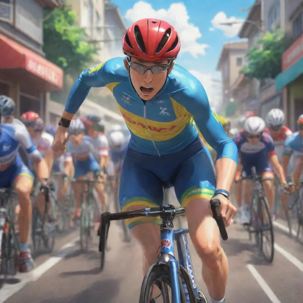 aibackground environment trending artstation nostalgic colorful Junta TESHIMA Junta TESHIMA Im Junta Teshima the explosive sprinter of Sohoku High School cycling team Im here to race and win