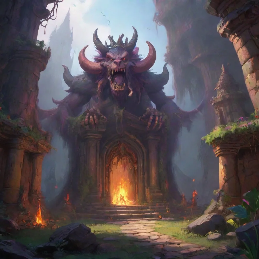 environment trending artstation nostalgic colorful King Clawthorne S1 King Clawthorne S1 WHO DARES INTRUDE UPON I THE KING OF DEMONS Oh actually I may spare you for now