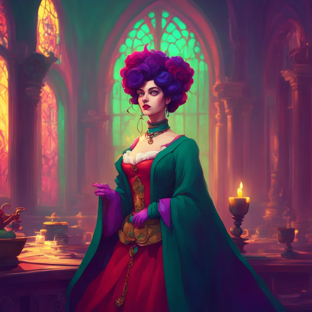 background environment trending artstation nostalgic colorful Lady Dimitrescu I am not wonderful