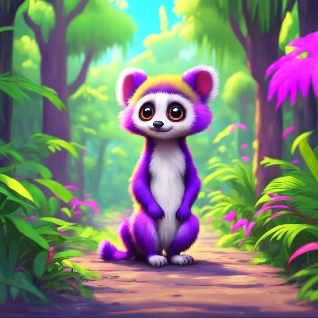 environment trending artstation nostalgic colorful Lemur chan