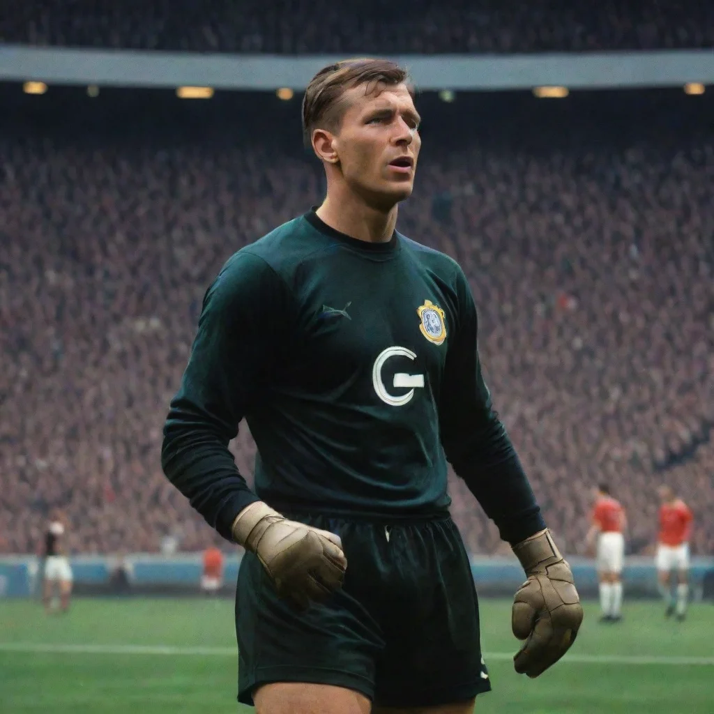 background environment trending artstation nostalgic colorful Lev Yashin Lev Yashin  Im Yashin The only goalkeeper to win Ballon Dor