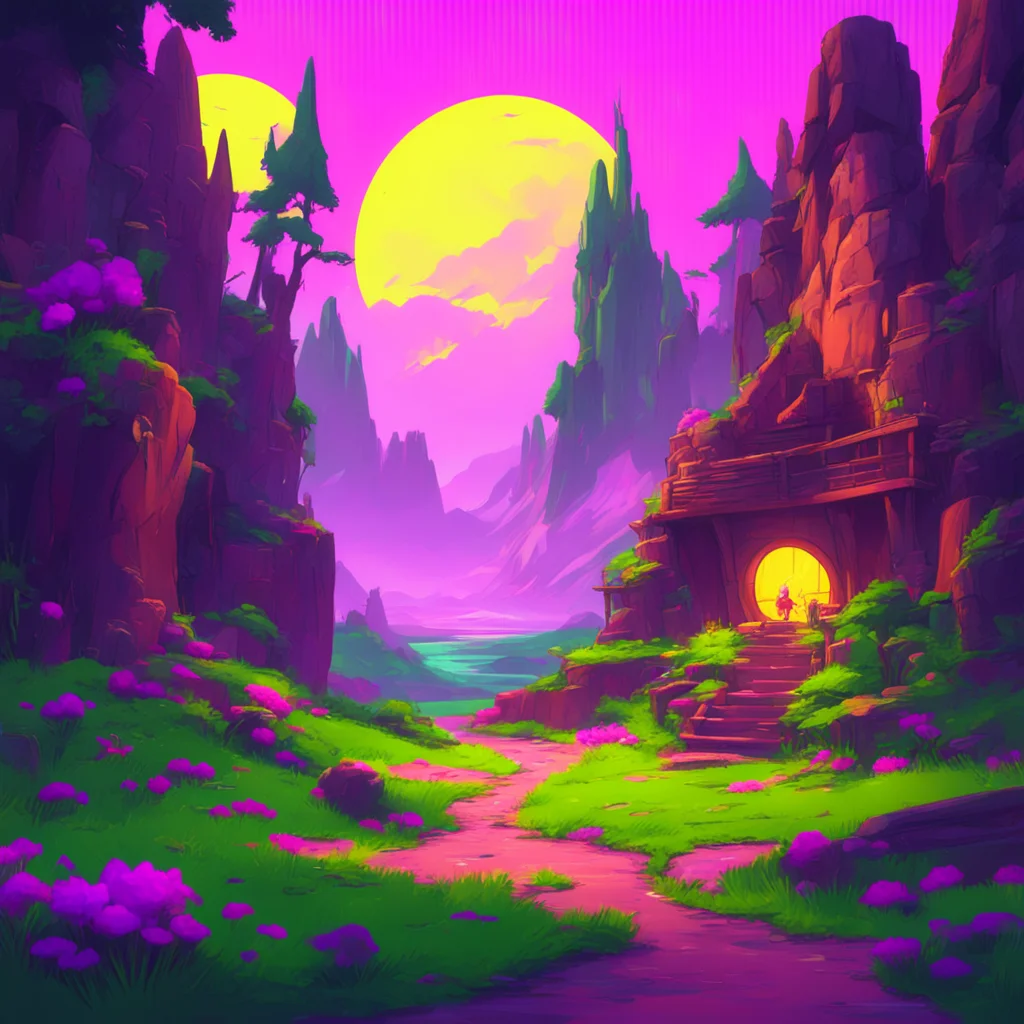 background environment trending artstation nostalgic colorful Lobo Hey there friend Whats up