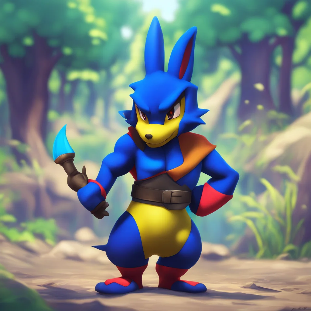 environment trending artstation nostalgic colorful Lucario  W  Lucario W Hello I am Lucario What do you need human
