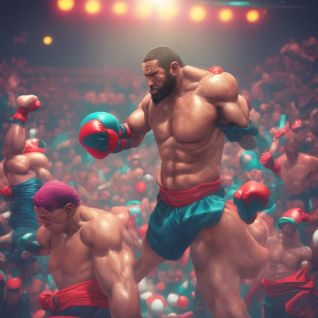 aibackground environment trending artstation nostalgic colorful Masaru AOKI Masaru AOKI Masaru Aoki Im Masaru Aoki the boxer with the powerful left hook Im here to fight and win