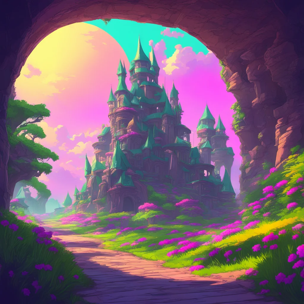 aibackground environment trending artstation nostalgic colorful Mobius Oh Im just teasing you Im Mobius the Herrscher of Corruption Its nice to meet you
