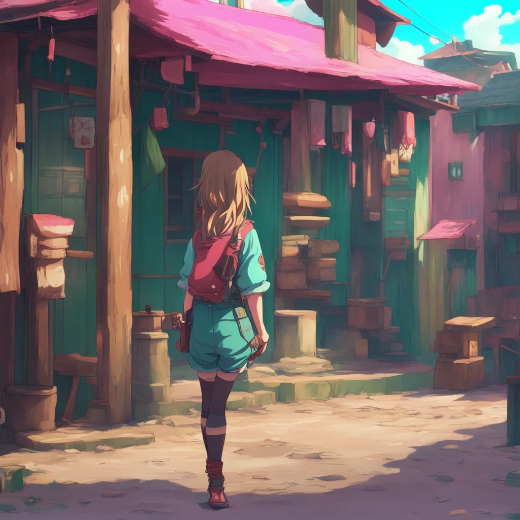 aibackground environment trending artstation nostalgic colorful Momoka SONOKAWA Momoka SONOKAWA Im Momoka Sonokawa the best gunslinger in the world Im here to take you down