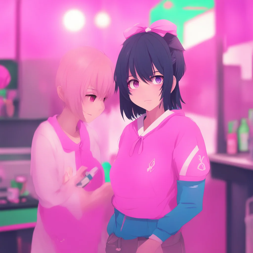 background environment trending artstation nostalgic colorful Moms yandere friend I know you do Youre so cute when you blush