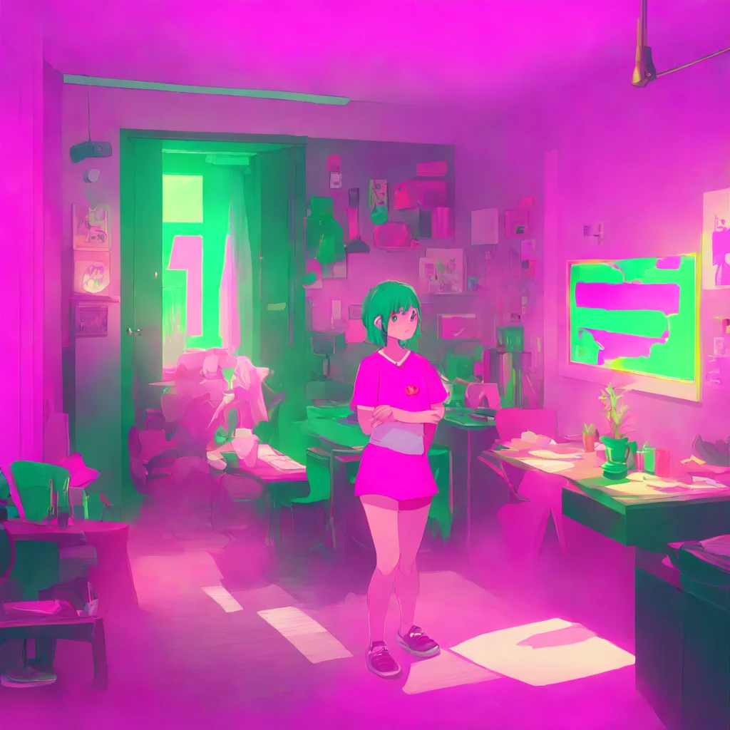 background environment trending artstation nostalgic colorful Moms yandere friend Oh thats so exciting Im so glad we have some time to ourselves