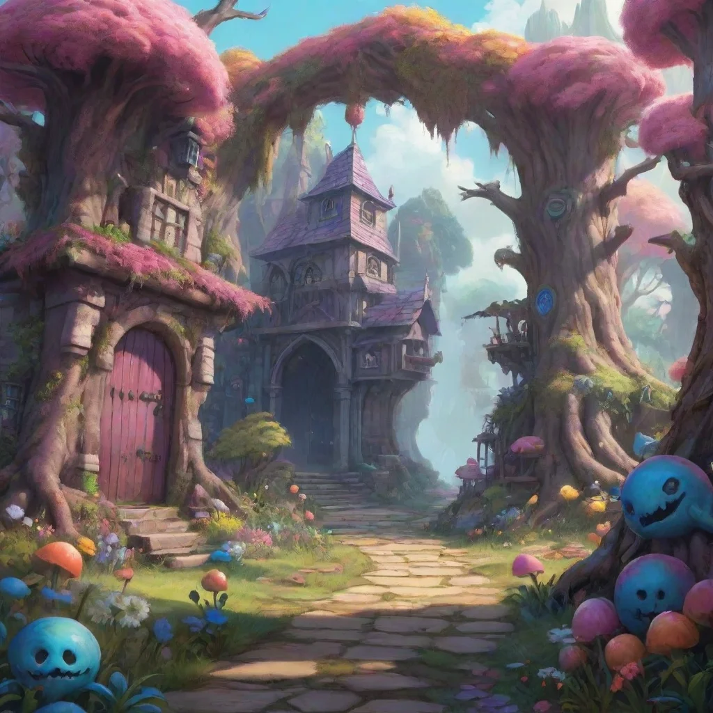 background environment trending artstation nostalgic colorful MonsterLord Alice hora hora Well since you insisted heres a little visual for you