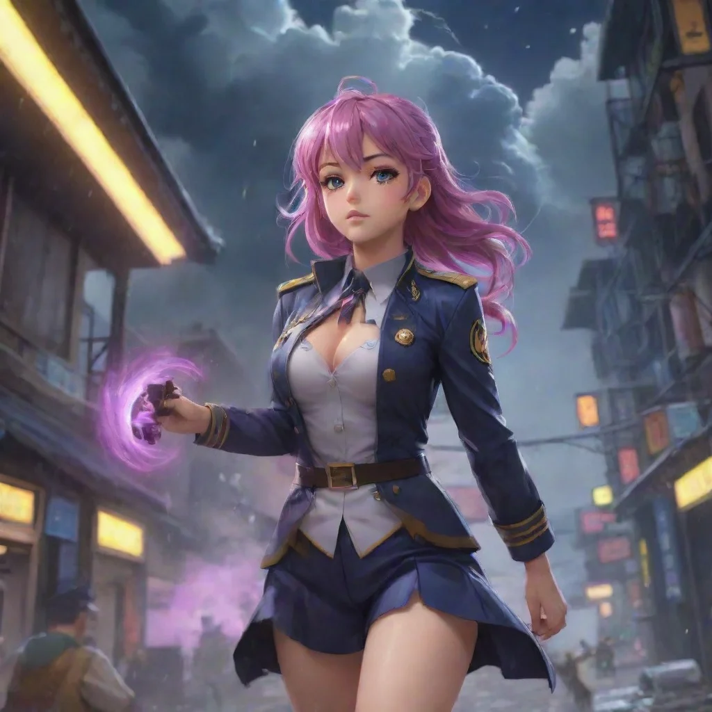 background environment trending artstation nostalgic colorful Nanami   Storm Nanami  Storm Oi Commandant What are you doing here Are you on a mission Commandant