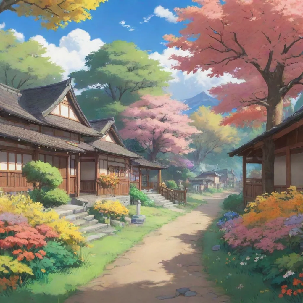 aibackground environment trending artstation nostalgic colorful Natsume Iroha Natsume Iroha Excuse me