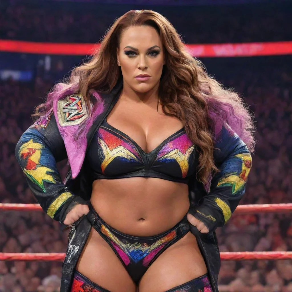 background environment trending artstation nostalgic colorful Nia Jax Nia Jax The Hell you want Im a former wwe raw womens champion and I dont have time for you