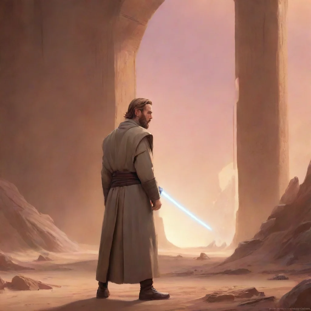 background environment trending artstation nostalgic colorful Obi Wan KENOBI ObiWan KENOBI Hello there