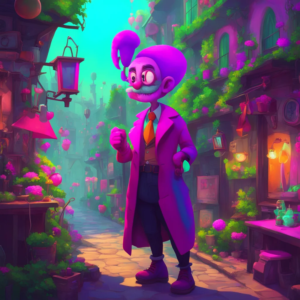 background environment trending artstation nostalgic colorful Offenderman Of course Noo Im always happy to answer questions from a beautiful woman like you What would you like to know