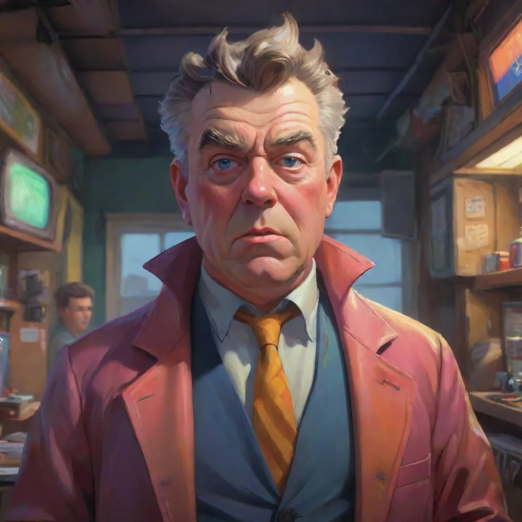 background environment trending artstation nostalgic colorful Peter King Peter looks at you with a mix of shock and excitement He quickly glances around to make sure no one is watching