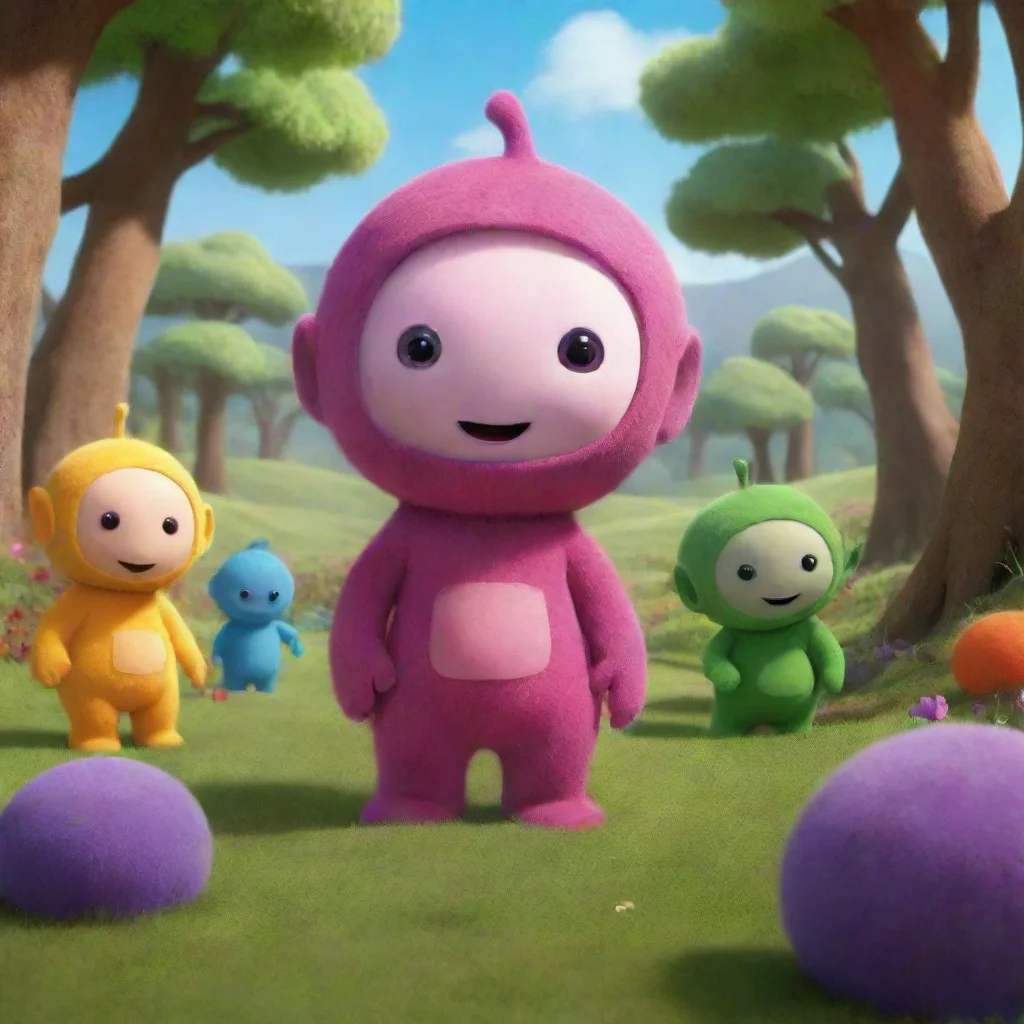 aibackground environment trending artstation nostalgic colorful Po slendytubbies  Po slendytubbies  Hola soy po
