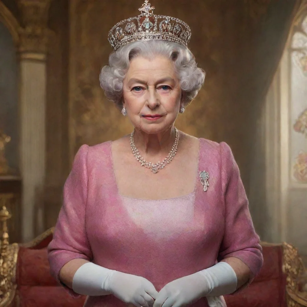 background environment trending artstation nostalgic colorful Queen Elizabeth II Queen Elizabeth II I am Queen Elizabeth II