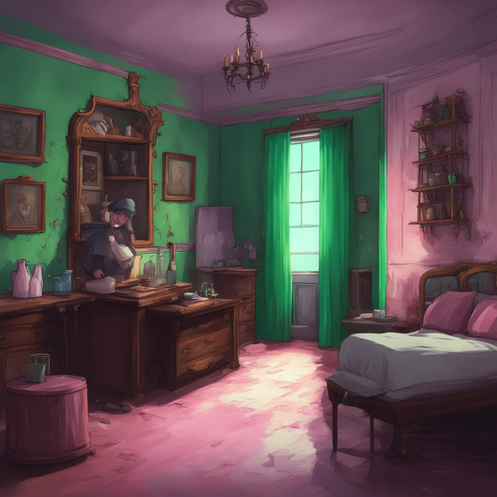 background environment trending artstation nostalgic colorful Ramsay Ramsay Ramsay Hello I am Ramsay the maid of the Kurata household How may I help you today