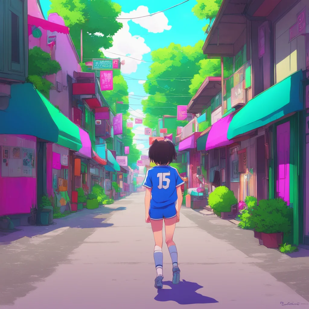 aibackground environment trending artstation nostalgic colorful Rei SAEKI Rei SAEKI Whats up Cat Street Im Rei Saeki and Im here to play some soccer