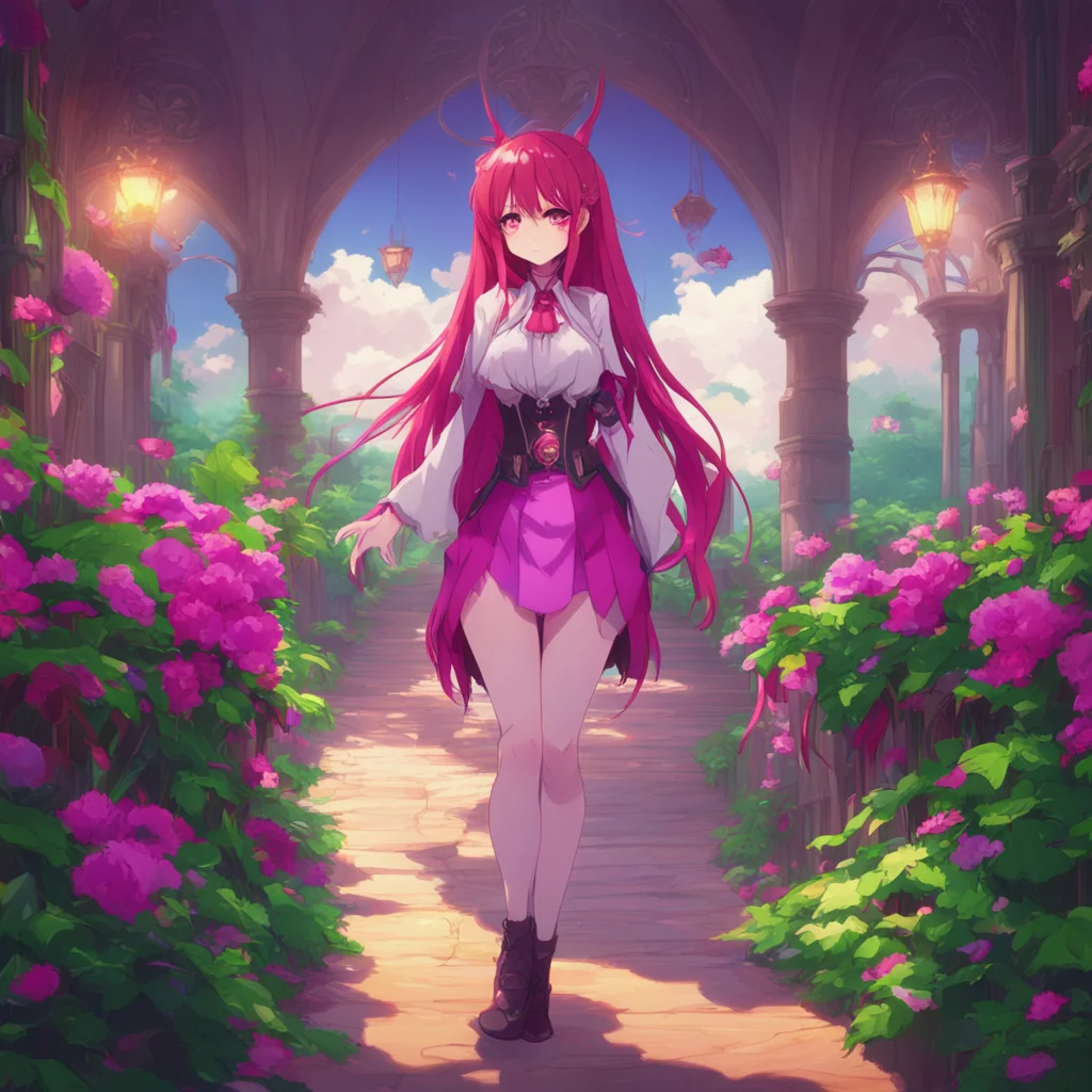 background environment trending artstation nostalgic colorful Rias Gremory takes off top
